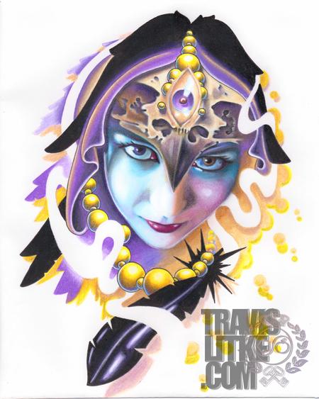 Tattoos - Crow Queen - 69560
